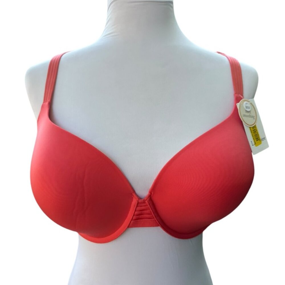 Le Mystère Second Skin Back Smoother Bra Women's Size 38DDD/F